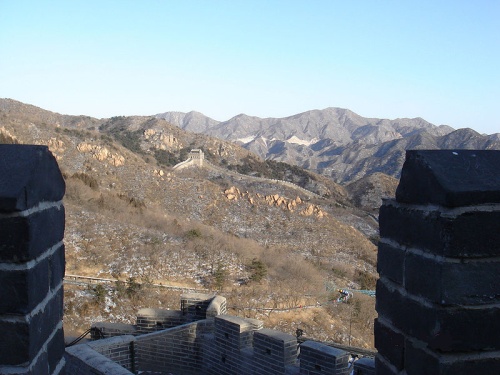 Vista de los alrededores de Badaling