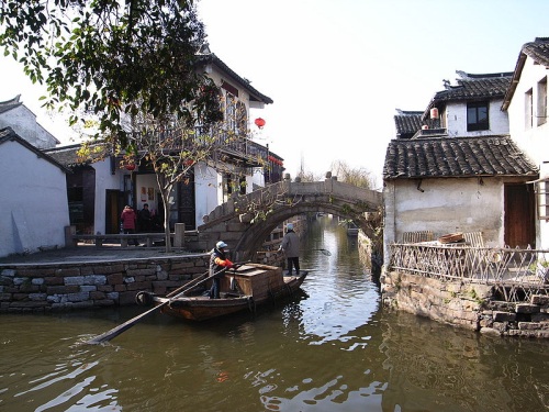 Canales en Zhouzhuang